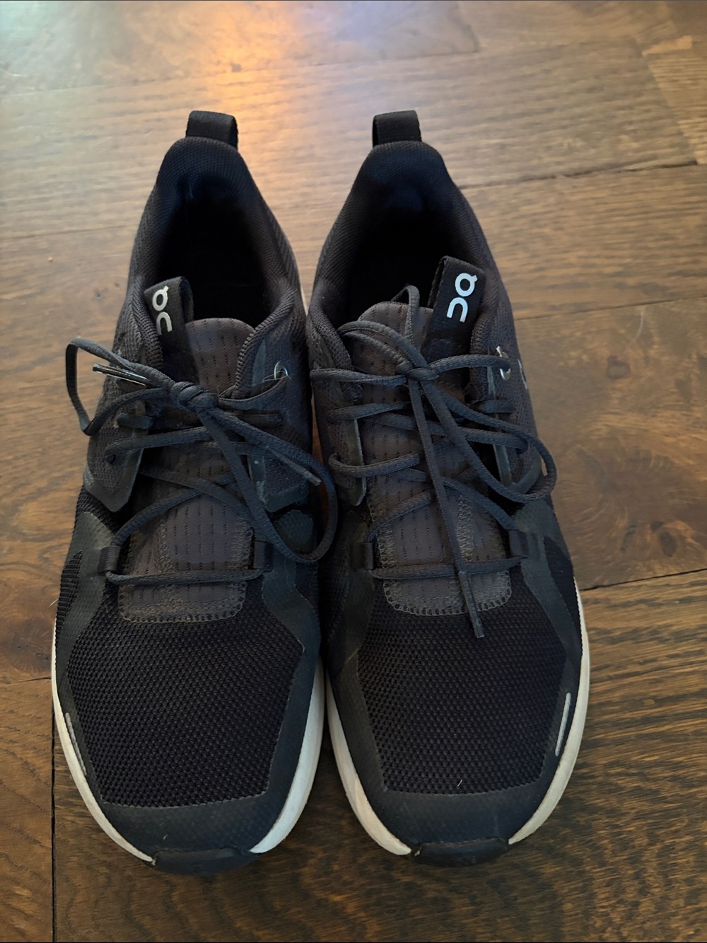 On Running Youth Black Athletic Running Shoes